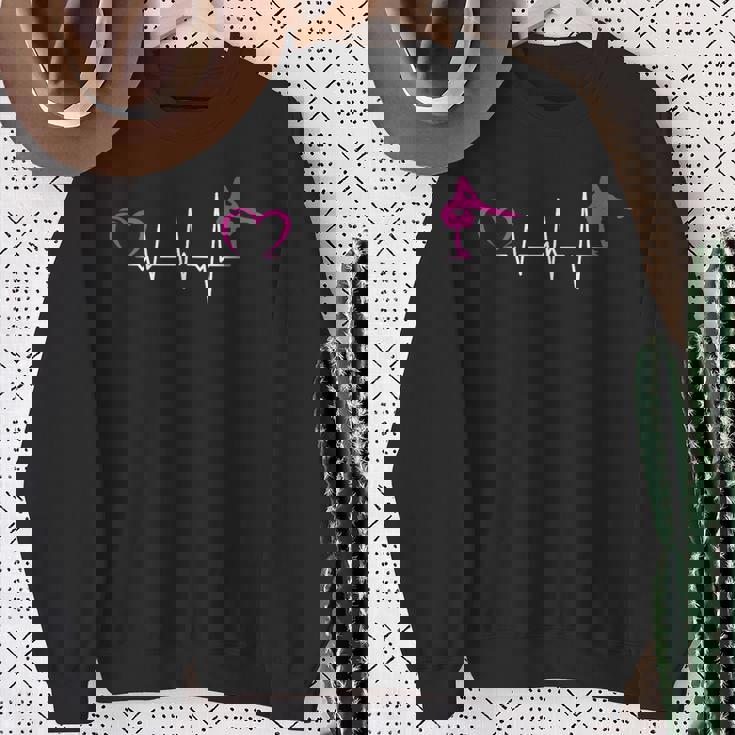 Ginnastica Heartbeat Acrobati Ginnastica Artistica Felpa Regalos para ancianas
