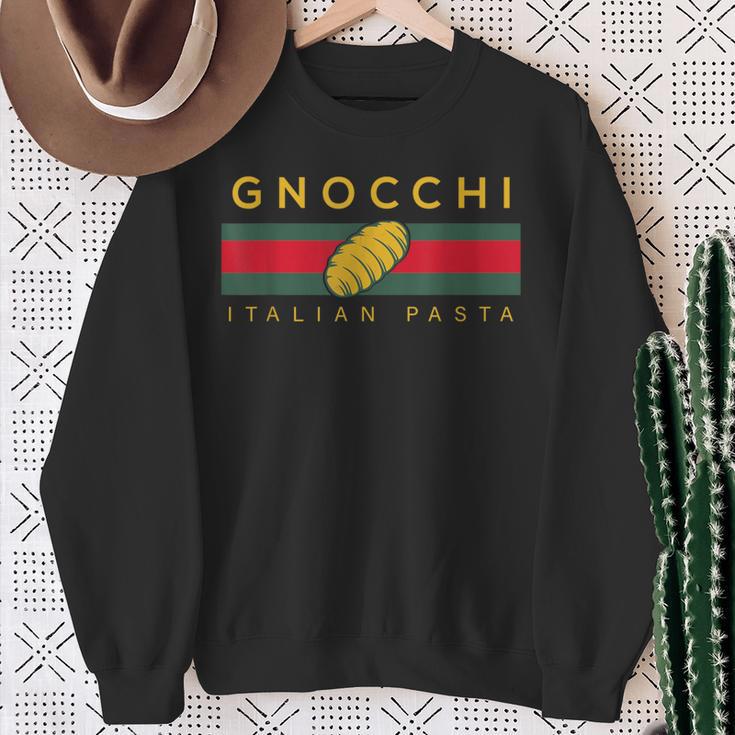 Gnocchiintage Classic Italian Pasta Sweatshirt Geschenke für alte Frauen