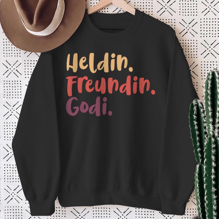 Godi Beautiful Sweatshirt Geschenke für alte Frauen