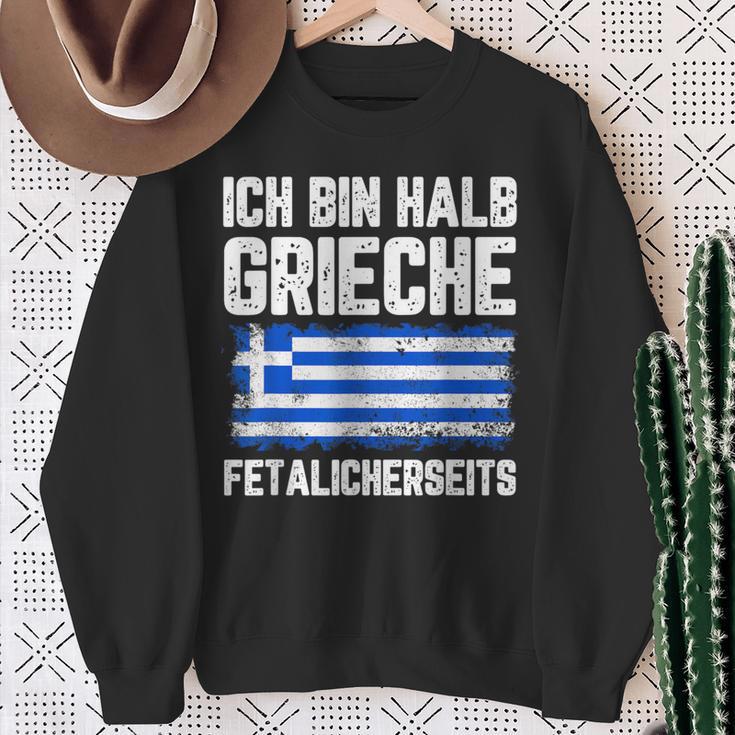 Greece For Proud Greek Roots Sweatshirt Geschenke für alte Frauen