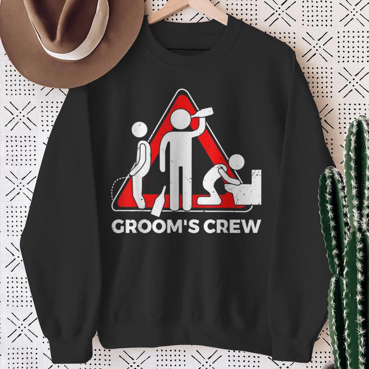 Groomsmen Stag Night Sweatshirt Geschenke für alte Frauen