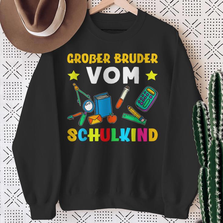 Großer Bruderom Schulkind 1St Class Sweatshirt Geschenke für alte Frauen