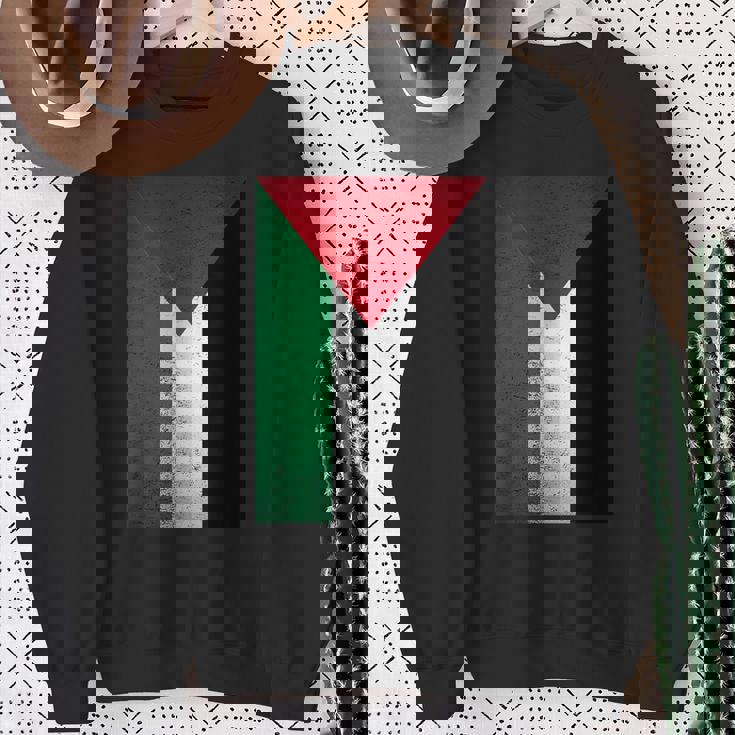 Grunge Palestine Flagintage Arabic Asia Palestinian Felpa Regalos para ancianas