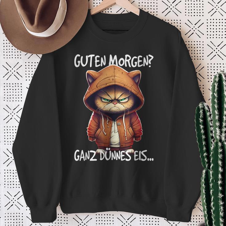 Guten MorgenEry Thin Ice Sweatshirt Geschenke für alte Frauen