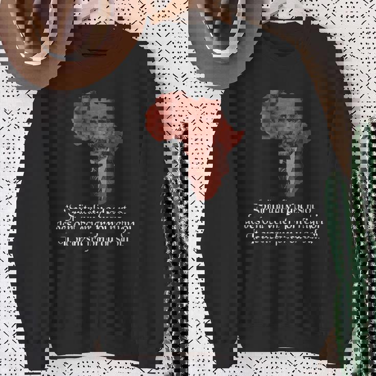 Haile Selassie Citazione Rastafarian Felpa Regalos para ancianas