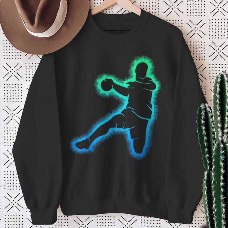 Handball Handballer Boys Children's Sweatshirt Geschenke für alte Frauen