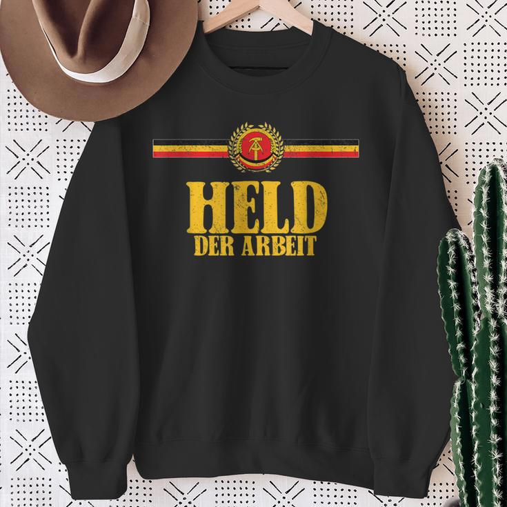 Held Der Arbeit Hammer & Compass East Germany Ddr Sweatshirt Geschenke für alte Frauen