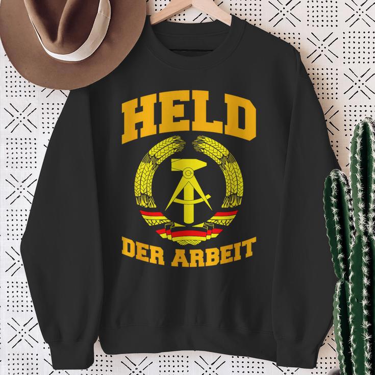 Held Der Arbeithammer & Compass Ddr Symbol Sweatshirt Geschenke für alte Frauen