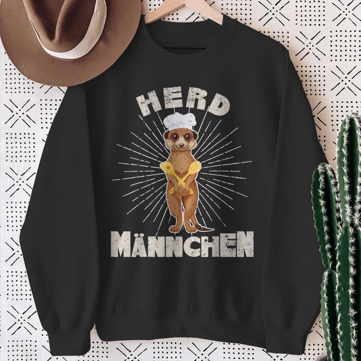 Herdmännchen Meerkat Hobby Cook Sweatshirt Geschenke für alte Frauen