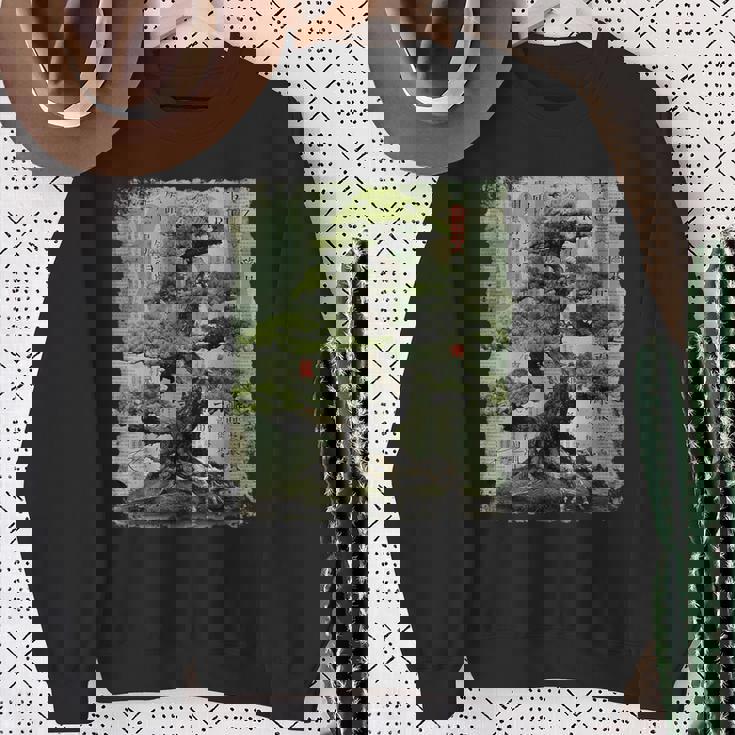 Hip Hop Urbano Y2kintage Hipster Edgy Streetwear Bonsai Felpa Regalos para ancianas