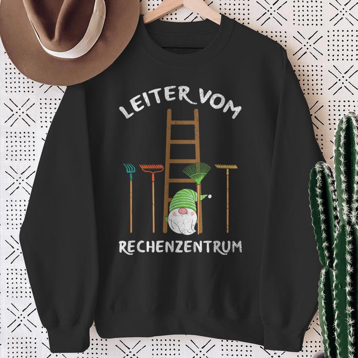 Hobbygärtner Leiterom Rechenzentrum Gärtner Garten Slogan Sweatshirt Geschenke für alte Frauen