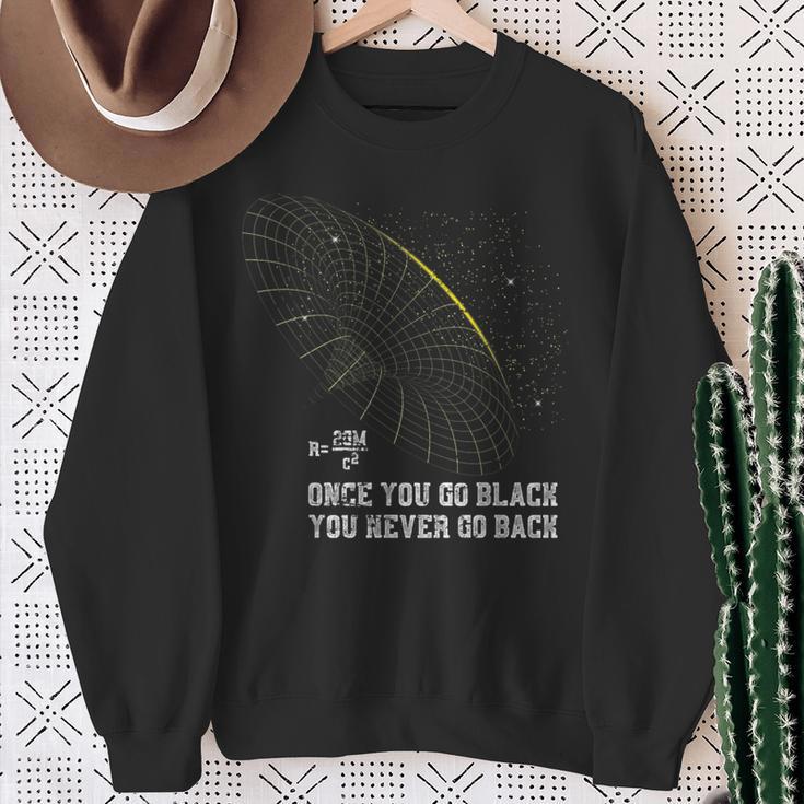 Hole Science Physics Sweatshirt Geschenke für alte Frauen