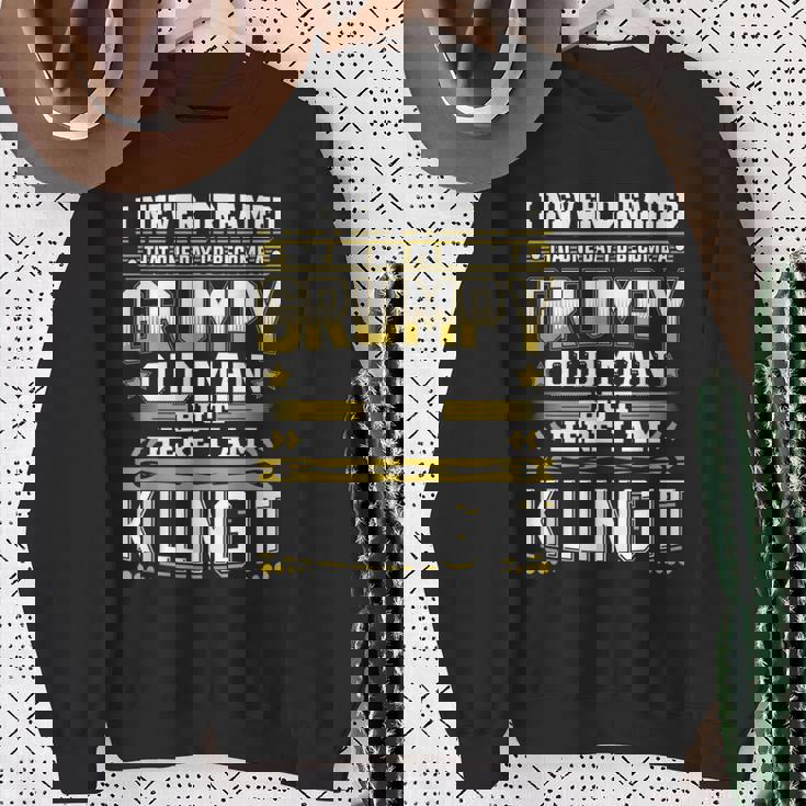 Hombre Grumpy Old Man Grumpy Old Men Camisa de entrenamiento Regalos para ancianas