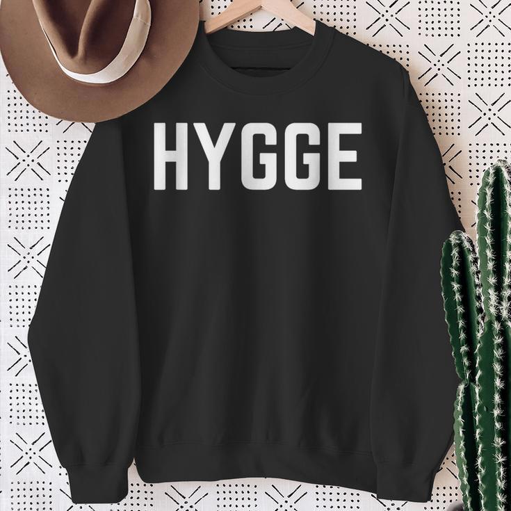 Hygge From Hygge ed For Hygge Life Sweatshirt Geschenke für alte Frauen