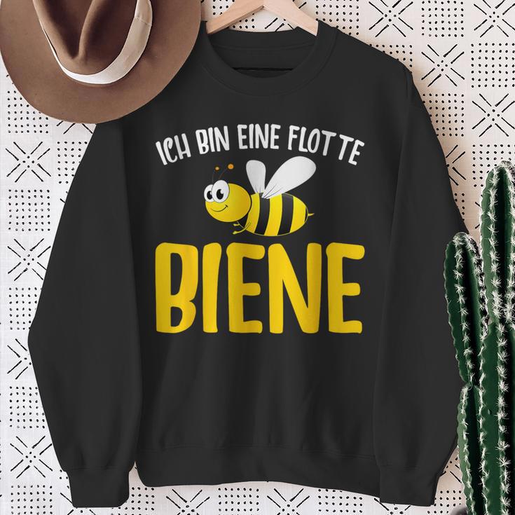 Ich Bin Eine Flotte Biene Sweatshirt Geschenke für alte Frauen