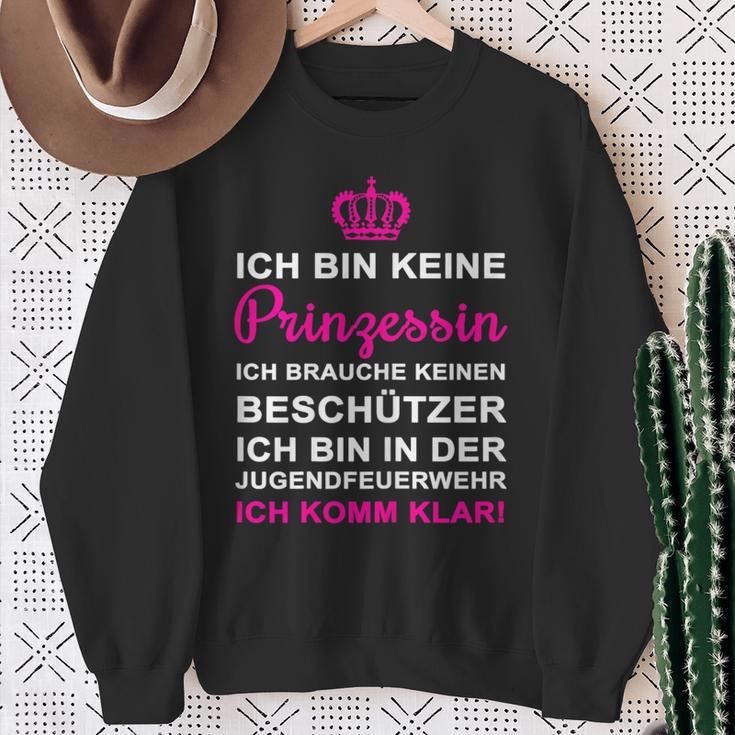 Ich Bin Keine Prinzessin Ich Bin Keine Prinzessin Sweatshirt Geschenke für alte Frauen