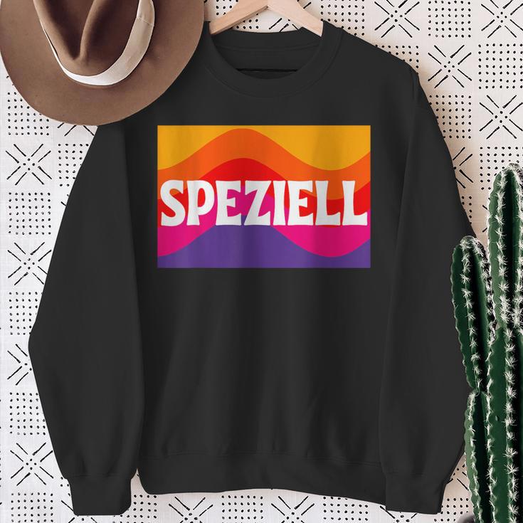 Ich Bin Speziell Spezi Trendgetränk Cola Orange Summer Sweatshirt Geschenke für alte Frauen