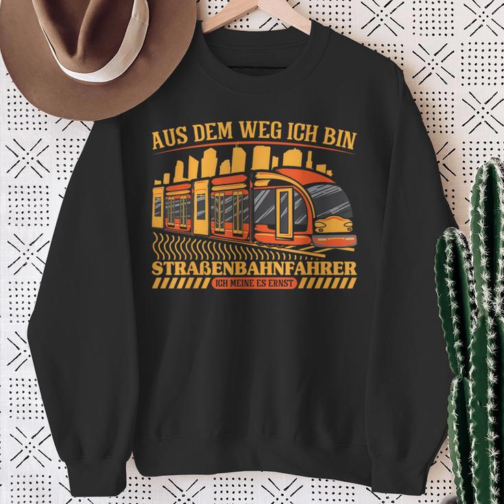 Ich Bin Straßenbahnfahrer Sweatshirt Geschenke für alte Frauen