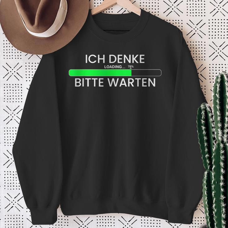 Ich Denke Informatiker It Nerd Itler Programmer Sweatshirt Geschenke für alte Frauen