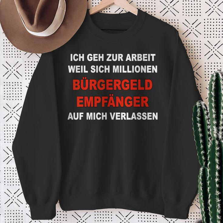 Ich Geh Zur Arbeit Sweatshirt Geschenke für alte Frauen