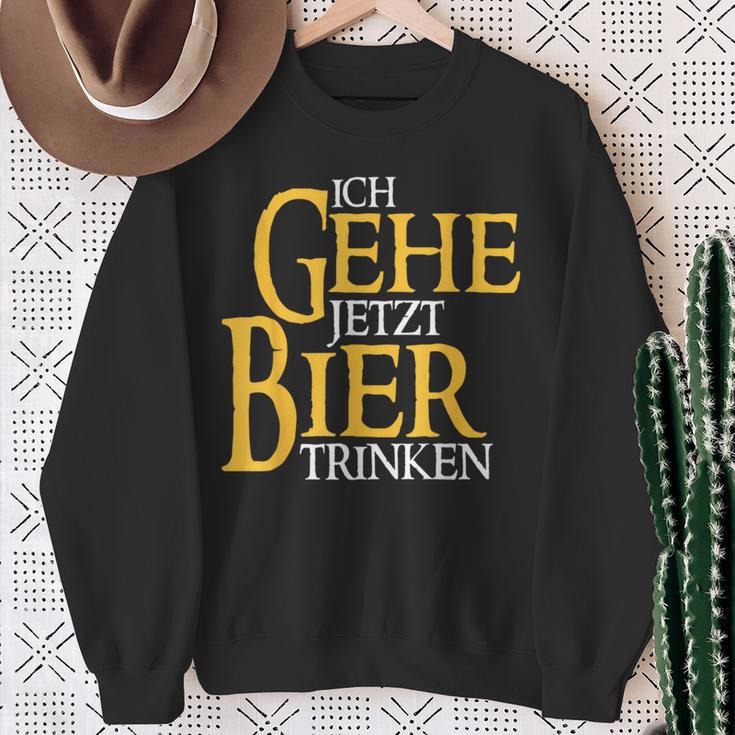 Ich Gehe Jetzt Bier Trinken S Sweatshirt Geschenke für alte Frauen