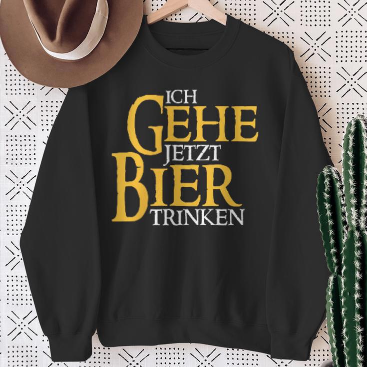 Ich Gehe Jetzt Bier S Sweatshirt Geschenke für alte Frauen