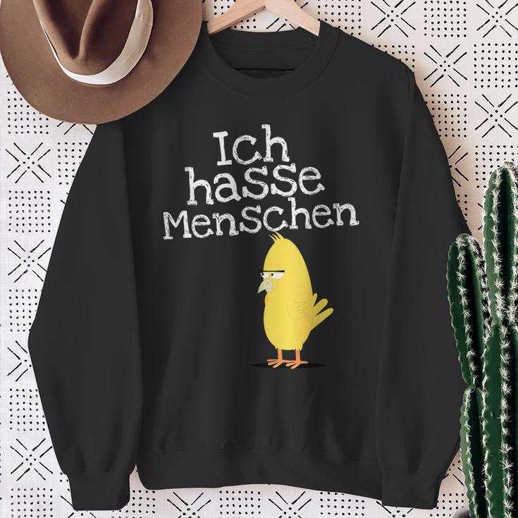 Ich Hasse Menschen Für Muffel Sweatshirt Geschenke für alte Frauen