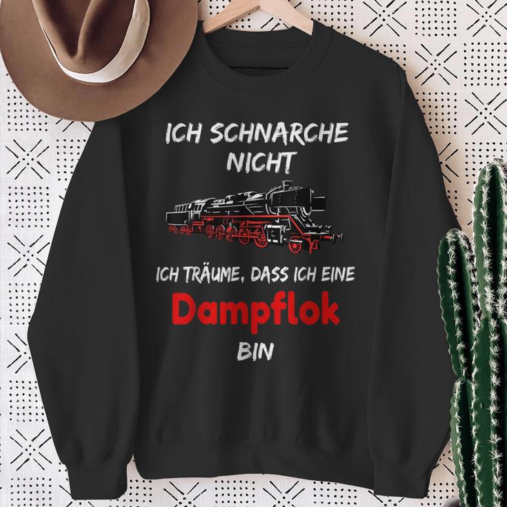 Ich Schnarche Nicht Steam Train Driver Sweatshirt Geschenke für alte Frauen