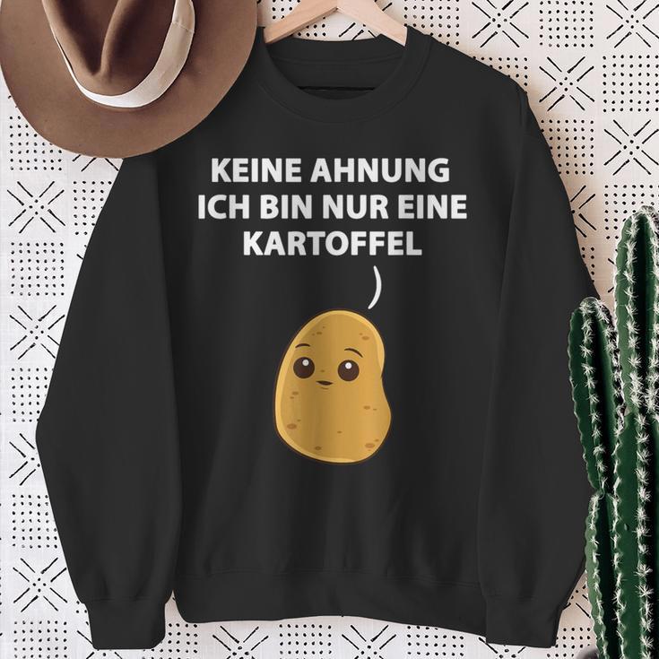 Ich Weiß Nicht Ich Bin Nur Eine Potel I Don't Be I Sweatshirt Geschenke für alte Frauen