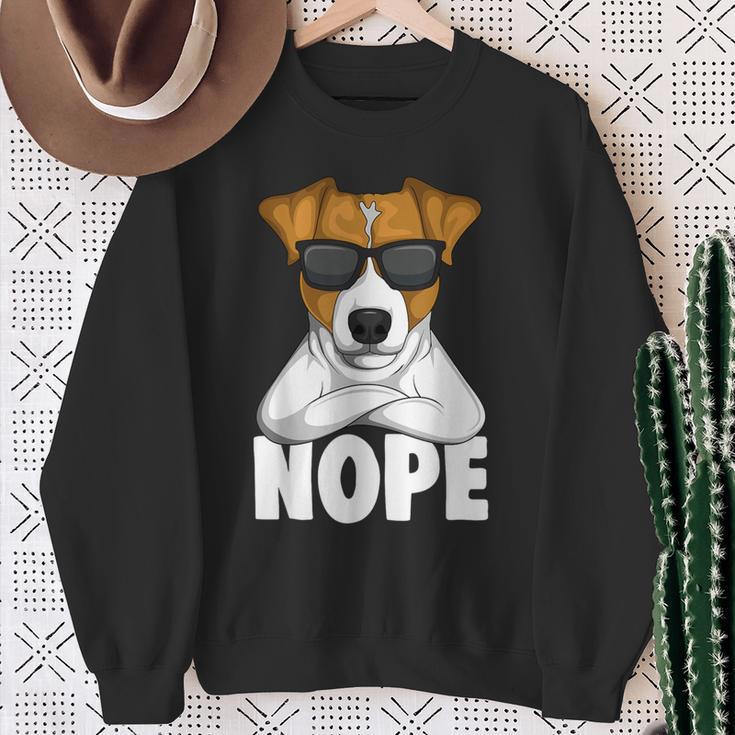 Jack Russell Terrier Dog Sweatshirt Geschenke für alte Frauen