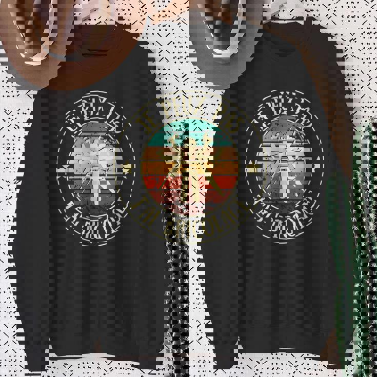 Je Peux Pas J’Ai Bricolage Humour Bricoleur Homme Cadeau Sweater e Cadeaux pour les femmes âgées