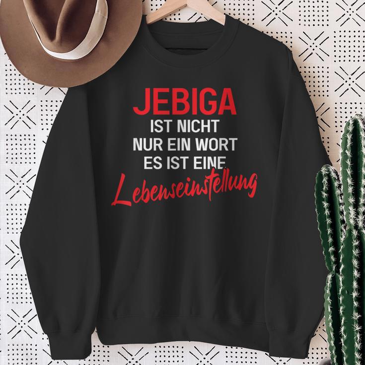 Jebiga Ist Nicht Nur Ein Wort Brate Balkan Serbia Bosnia Sweatshirt Geschenke für alte Frauen