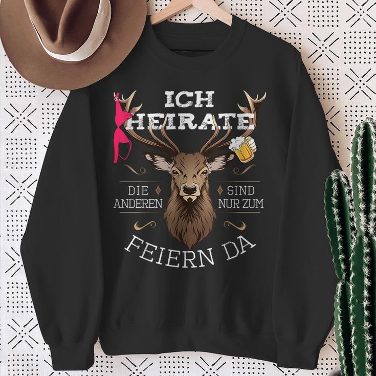 Jga Groom Polterer Stag Night Sweatshirt Geschenke für alte Frauen