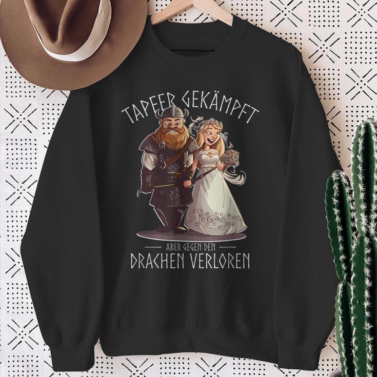 Jgaikings Tapfer Gekämpft Aber Gegen Den Drachenerloren Sweatshirt Geschenke für alte Frauen