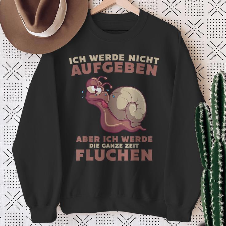 Jogger Ich Werde Nicht Aufgeben Ich Werde Nicht Aufgeben Sweatshirt Geschenke für alte Frauen