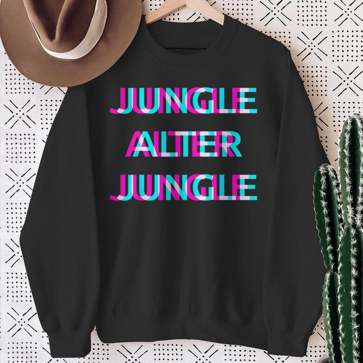 Jungle Alter Jungle Sweatshirt Geschenke für alte Frauen