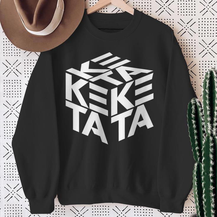 Keta And Druffi Techno Sweatshirt Geschenke für alte Frauen