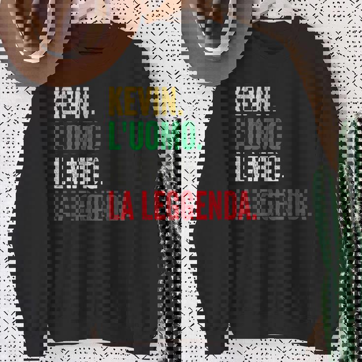 Kevin L'uomo Il Mito La Leggenda Regalo Per Kevin Felpa Regalos para ancianas