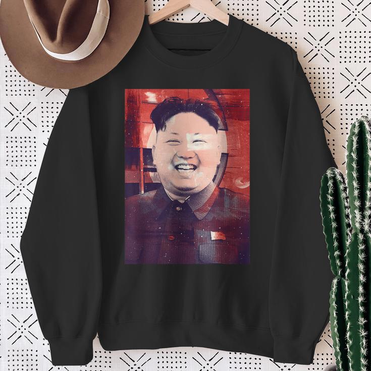 Kim Jong Un Diktator Nordkorea Sweatshirt Geschenke für alte Frauen