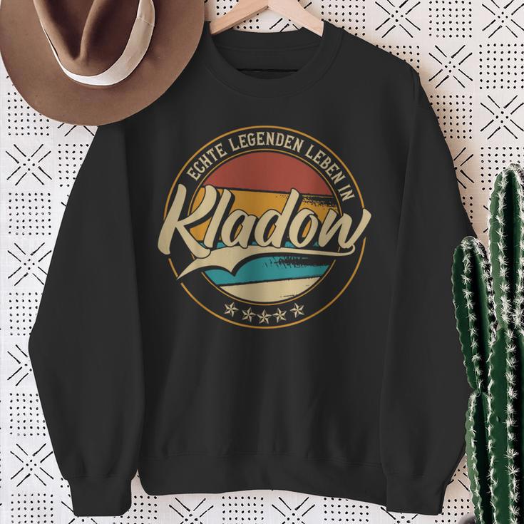 Kladow Meine Heimat Heimatliebe & Geburtsort Sweatshirt Geschenke für alte Frauen