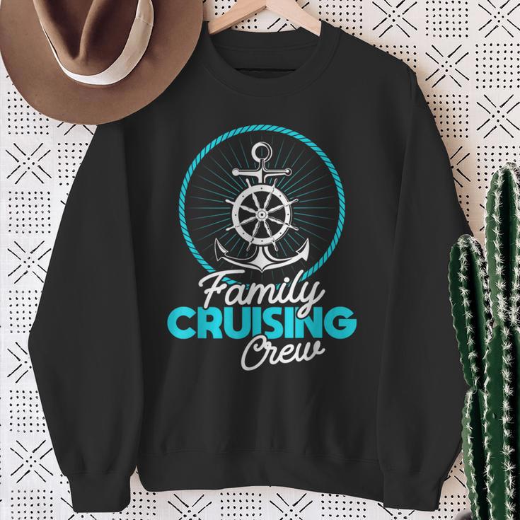 Kreuzfahrtschiff Urlaub Familienausflug Familie Kreuzfahrt Crew Sweatshirt Geschenke für alte Frauen