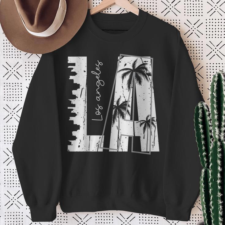 La Los Angeles S Sweatshirt Geschenke für alte Frauen