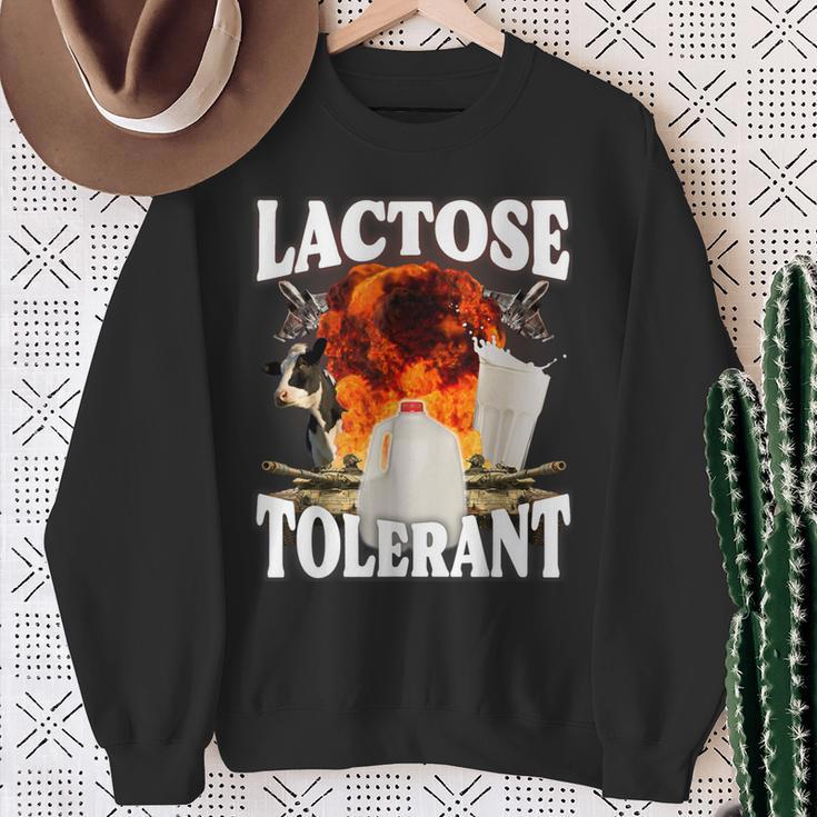 Lactose Tolerant Sweatshirt Geschenke für alte Frauen