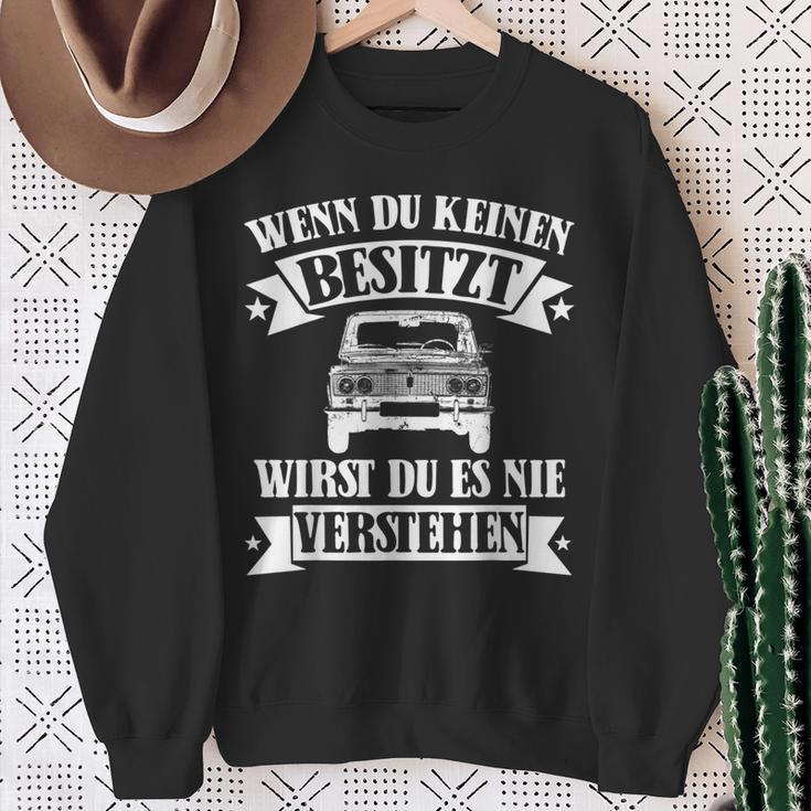 Lada Niva 4X4 Offroad Monster Wenn Du Keinen Besitzt Sweatshirt Geschenke für alte Frauen