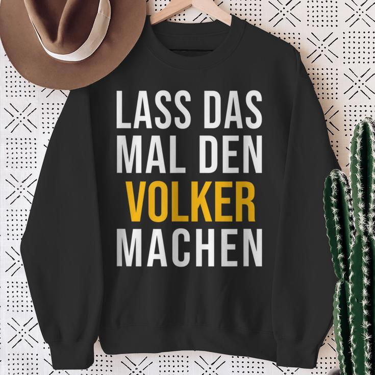 Lass Das Mal Denolker Machenorname Name Sweatshirt Geschenke für alte Frauen