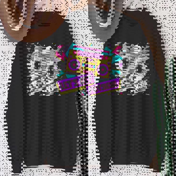 Let Get Physical 80S Costume Party Halloween Retro Workout Sweatshirt Gifts for Old Women