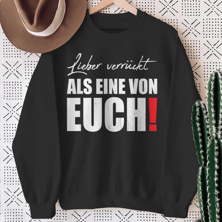 Liebererrückt Als Eineron Euch Streetwear Sweatshirt Geschenke für alte Frauen