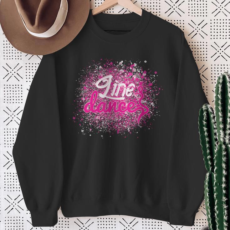 Line Dance For Line Dancer Sweatshirt Geschenke für alte Frauen