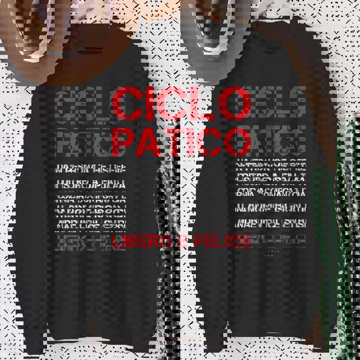 Maglie Uomo Bici Divertenti Ciclopatico Regalo Ciclista Felpa Regalos para ancianas