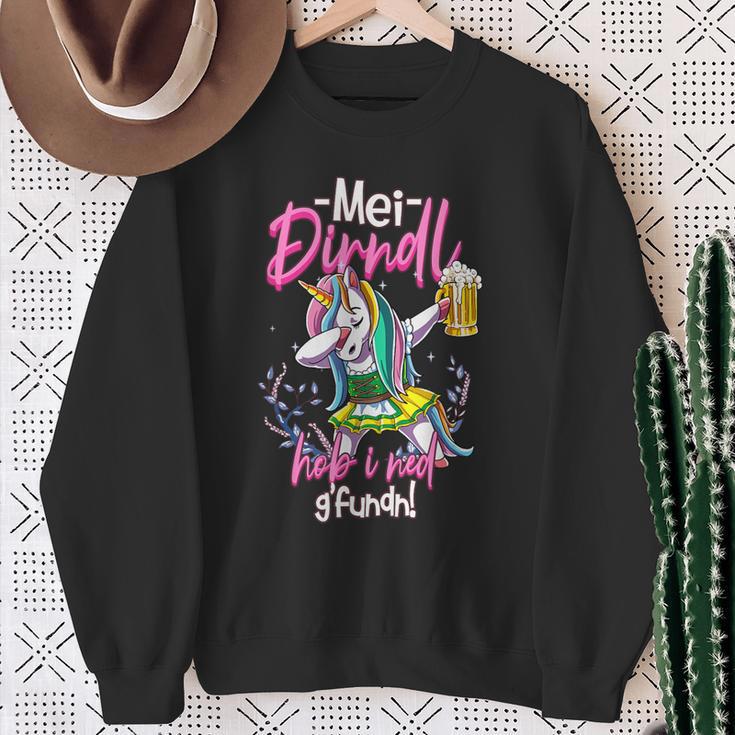 Mei Dirndl Is In Da Wäsch S Sweatshirt Geschenke für alte Frauen